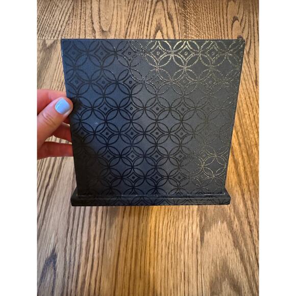 Black 2 Compartment Desk Letter Organizer - Picture 2 of 8